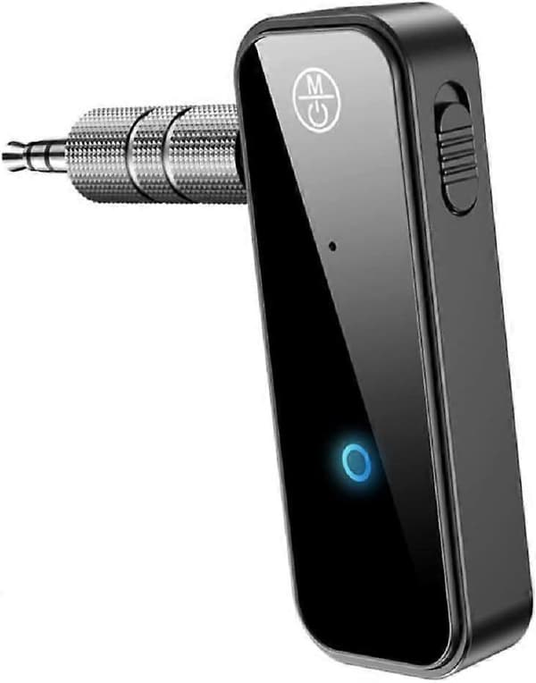2025 Nyaste Bluetooth 5.0 Adapter 3.5mm Jack Aux RCA Dongel 2 i 1 Trådlös