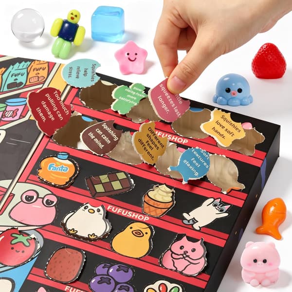 30 stk Taba Squishy Leker Festgaver Sensorisk Fidget Stressavlastningsleke