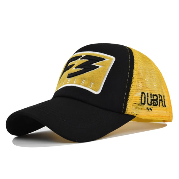 Broderi Mesh Cap F3 Broderi Baseball Cap Tredimensionell broderi Peaked Cap Utomhus Solhatt Färgmatchande Mesh Cap Partihandel Cm6024Gray Adjustable