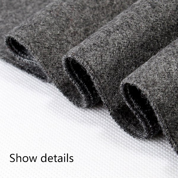 Halsduk Dam Vinterscarf Herr Merinoull Vinterhalsduk Herr Medium grey