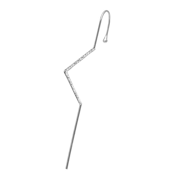 Mode personlig design runt örhängen typ Ear Clip Wire örhängen