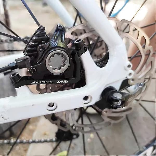 ZTTO Aluminium Legering Post til Flat Mount Skivebremse Adapter til Racer- og Mountainbikes Multicolor Style A