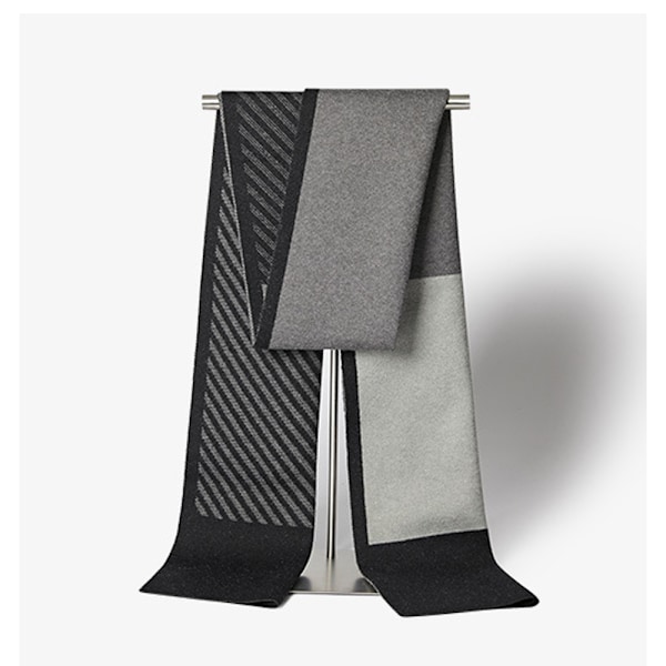 Herr ullscarf höst och vinter förtjockning och present all-match