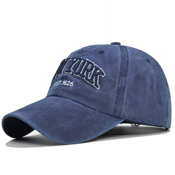 Tvättad cap York broderad cap Cap Solhatt Broderad baseballsolhatt Cb2472WineRed Adjustable