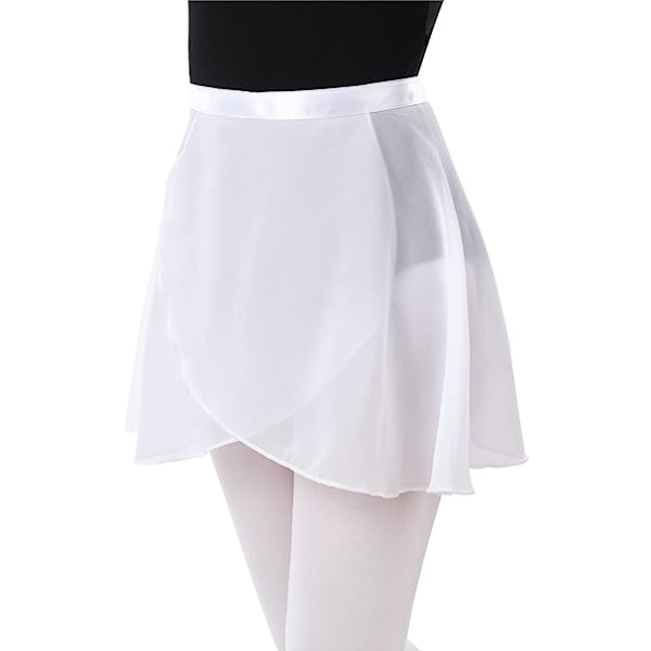 Chiffong Tutu Tutu Justerbar Vit Storlek L (Storlek 140-165) Dans C