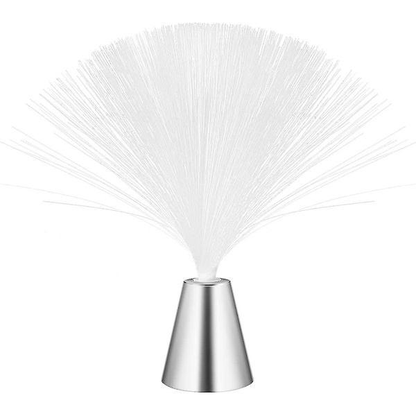 Färgskiftande fiberoptisk ljus, batteridriven isfiberoptisk humörnyhet Lampor Led Fiberlampa till jul