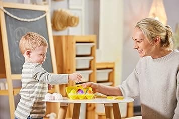 Gömda och pipande ägg sorterare för bebisar 6+ månader