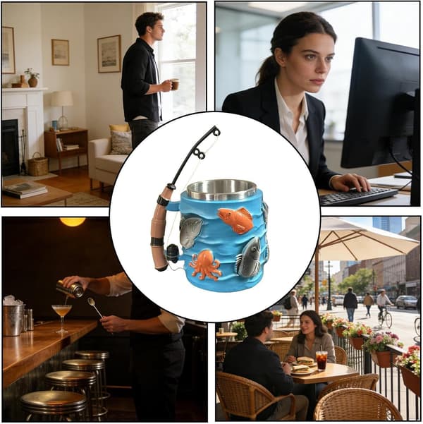 Kaffekrus 300 ml Ergonomisk håndtak Drikkeglass