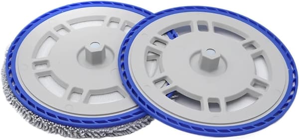 2 STK Erstatningsmoppholder og moppputer kompatible med ECOVACS DEEBOT N30 Omni/T50-serien, tilbehør til robotstøvsuger