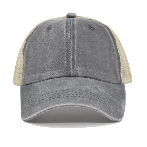 Enfärgad cap Peaked Cap Mesh Cap Solhatt Glänsande Cap Custom Logo Partihandel Cl7357RoseRed Adjustable