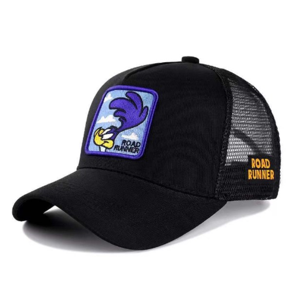 Djur tecknad Mesh all Cap Justerbara baseballkepsar B