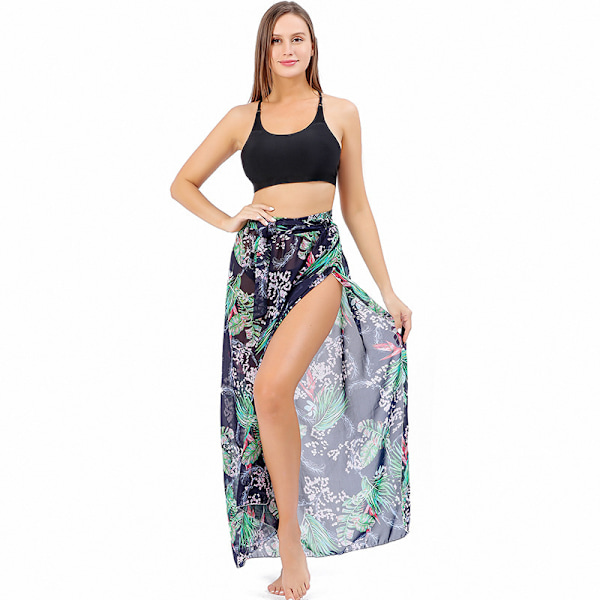 Dams Sheer Beach Badkläder Cover Up omlottkjol color5