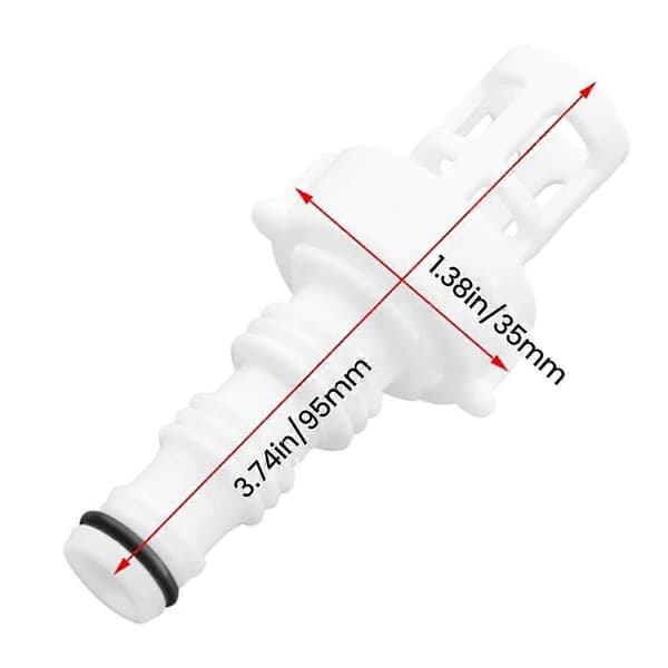 Poolslangsavtappningsplugganslutning Poolvattenavtappningsventiladapter Kompatibel för Intex-adapter