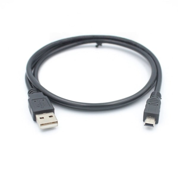 2 kpl datakaapeli usb uros - mini5p T-tyypin portti V3 datakaapeli USB-data-/latauskaapeli