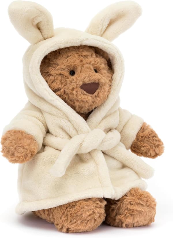 Jellycat Bartholomew Bamse Plys, 28 cm Blød Klembar Klassisk Gave til Børn