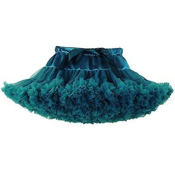 0-2ys Baby Tutu Skirt - Ball Gown Teal 18M