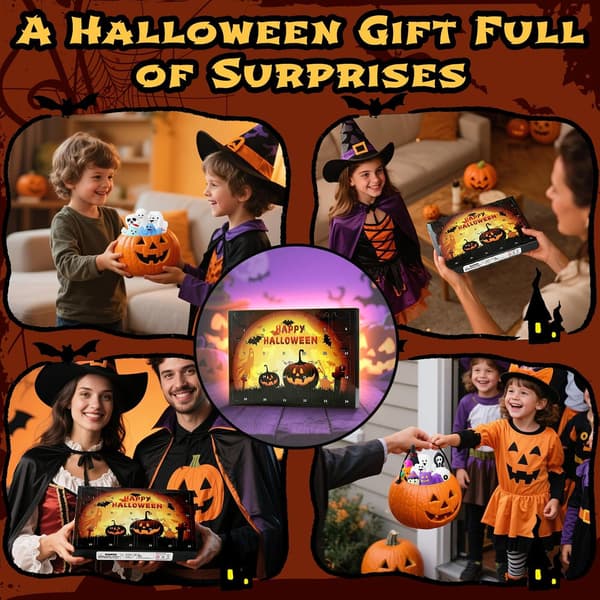 Halloween Adventskalender 2026, Squishy Adventskalender för barn