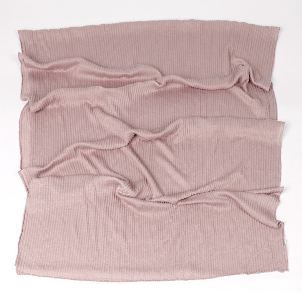 Scarfsjal för kvinnor 2022 höst och vinter Monokrom merceriserad bomull veckad 15# deep burgundy 180cm