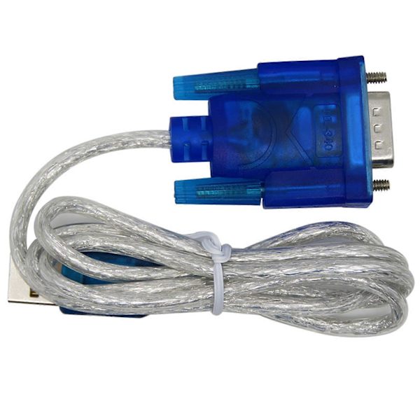 2M USB 2.0 till RS232 DB9 Seriell Port Adapterkabel med FTDI Chipset Stöder Windows 11 10 8 7 och Mac Linux, 100% Ny