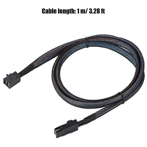 Intern Mini SAS 4I SFF-8087 till Mini SAS High Density HD SFF-8643