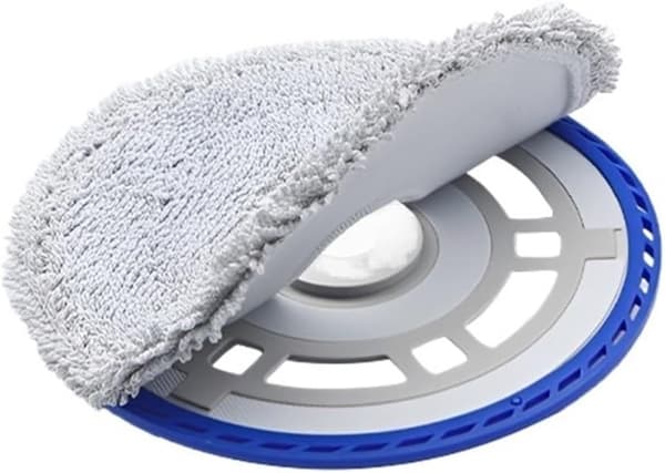 2 STK Erstatningsmoppholder og moppputer kompatible med ECOVACS DEEBOT N30 Omni/T50-serien, tilbehør til robotstøvsuger
