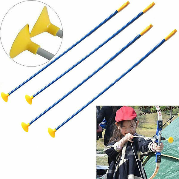 10 st Sugpropp Pilbåge Pilar PVC Övningspil Målpil För Barn Leksaksbåge SHYTMV One Size