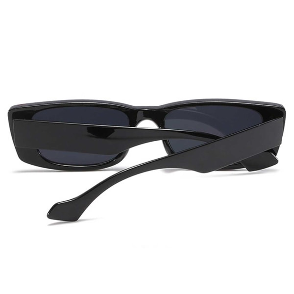 Svarta Rektangulära Solglasögon svart black
