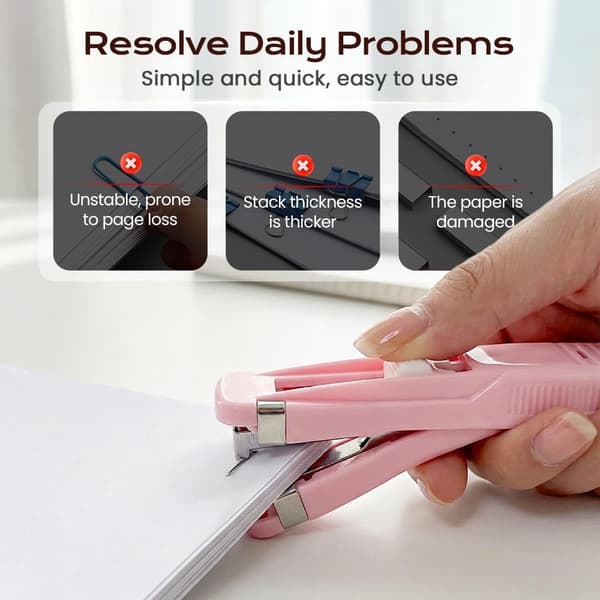 Bærbar permklipsstifter 2 stk bærbar permklipsstifter, 2026 Ny