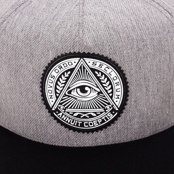 Eye logo Cap Herr- och cap Cap Cap Visir gray