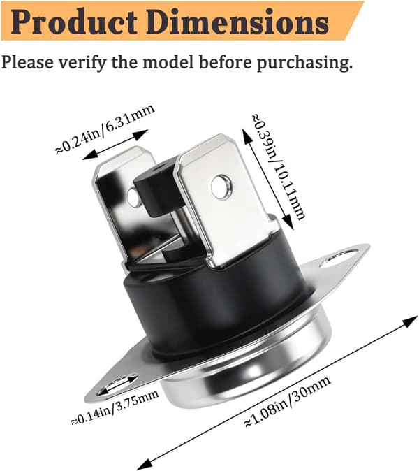 WD01X10567 Diskmaskinstermostatbrytare kompatibel med GE diskmaskiner