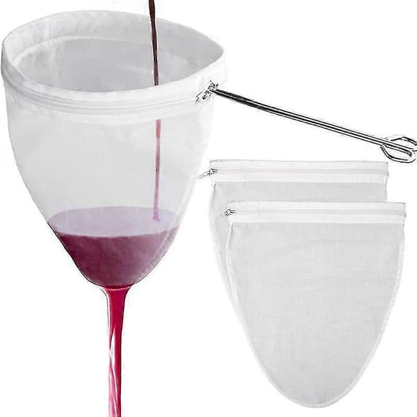 Ultra Finmasket Silpose Med Glidelås, Finmasket Sil Med Forsterket Ramme Og Solid Håndtak
