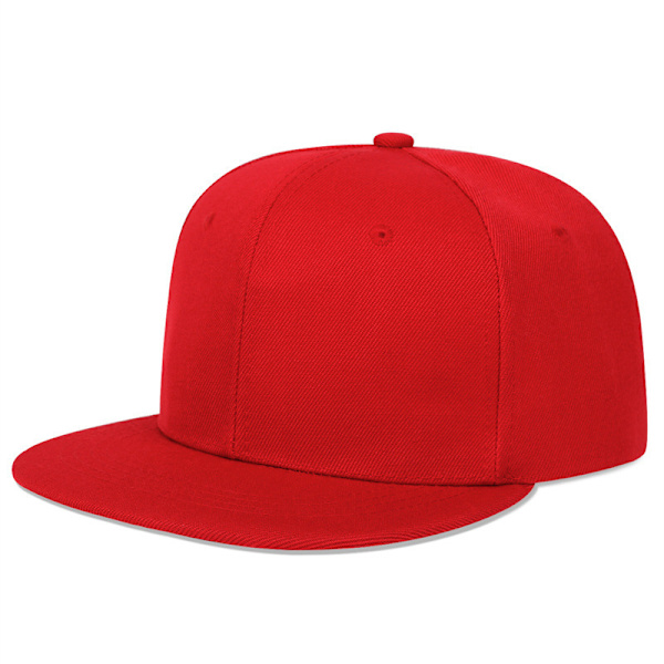 Hiphop platt längs baseballhatt för män och kvinnor street shade cap fyra säsonger alla casual platt takfot streetdance hatt black