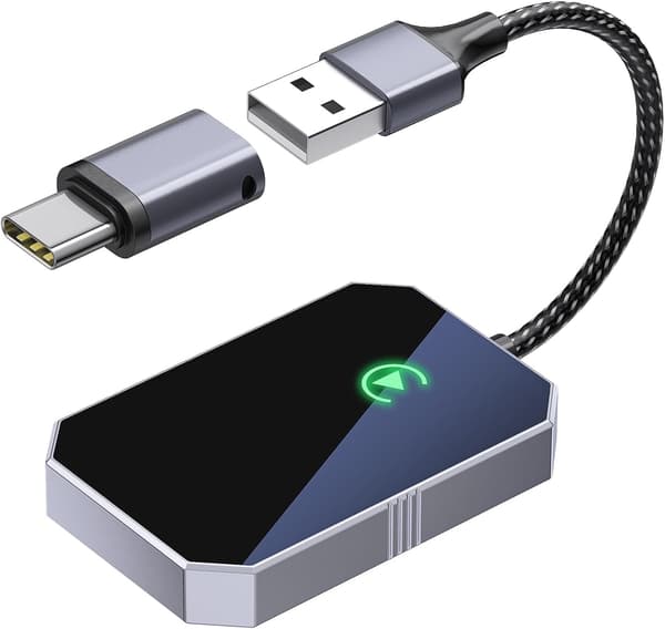 Trådløs Carplay-adapter, kablet til trådløs Car Play