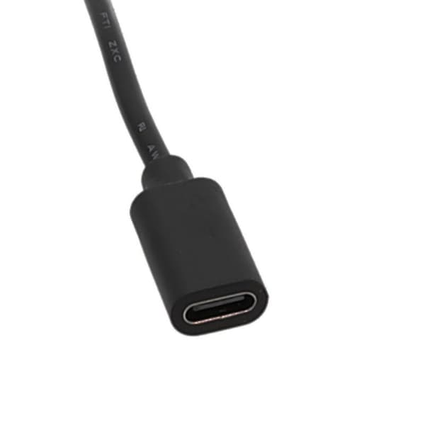 Strömkabelkontakt 3pin 4pin fläkt till typ C förlängningskabel