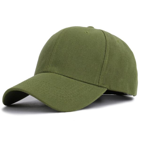 Keps Sport Strapback Kardborrspänne Grön grön green one size