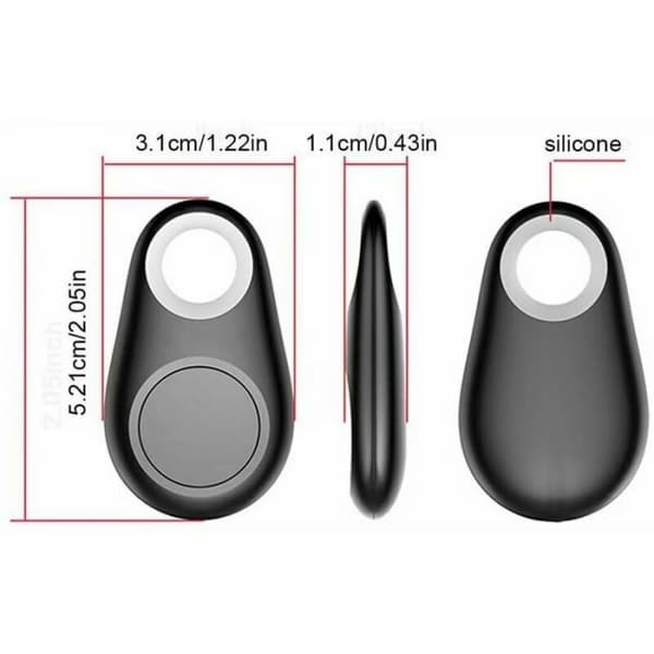 5 stk. GPS Tracker Smart Nøglefinder Locator Anti-tab Bluetooth Tra