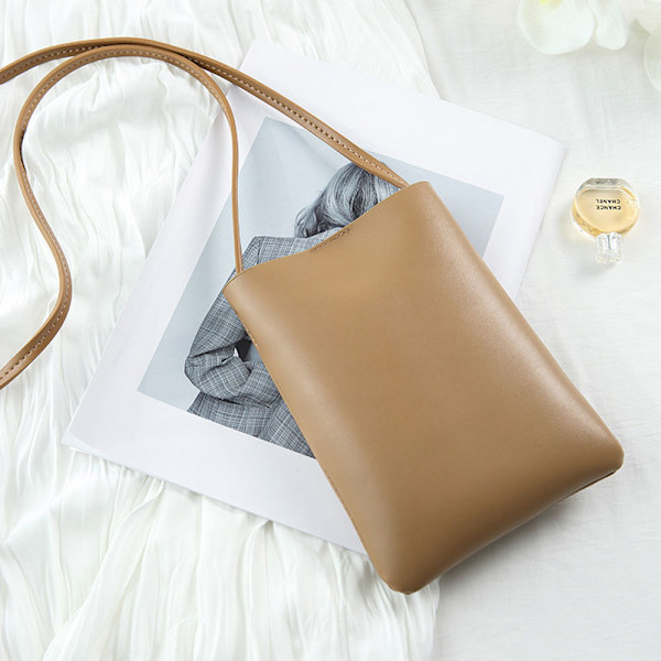 Små Crossbody-väskor för kvinnor Mobilväska Crossbody khaki