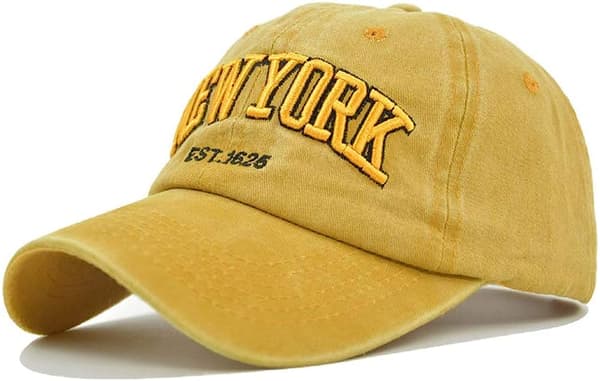 Retro cap Justerbar cap för utomhussport (blå)