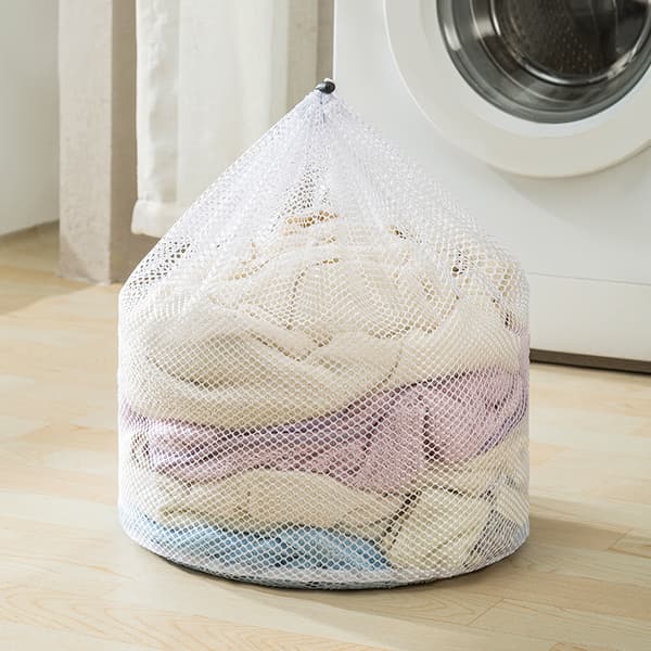 Slitesterk vaskepose med grovmasket netting, 3-pakning