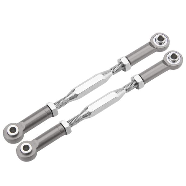Traxxas Slash 1:10 skala RC lastbil aluminiumslegering trækstang titanium grå