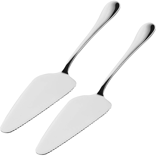 Set med 2 st 23 cm tårtsspade tårtpizza spade set bestick