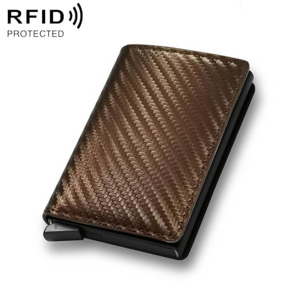 RFID Korthållare i aluminium Brons