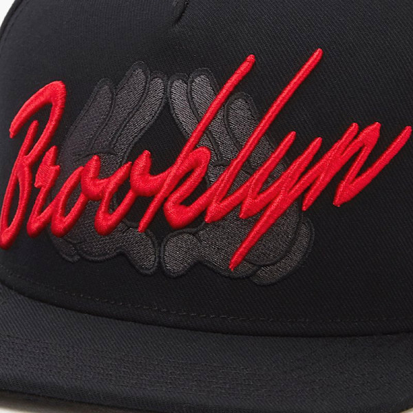 Hipster hip hop cap för både män och kvinnor black