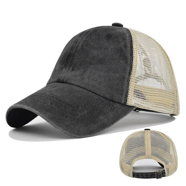 Enfärgad cap Peaked Cap Mesh Cap Solhatt Glänsande Cap Custom Logo Partihandel Cl7357RoseRed Adjustable