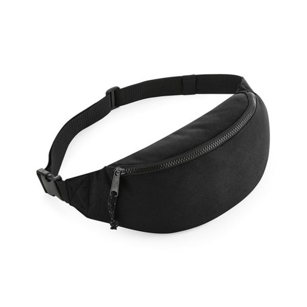 Bagbase Återvunnen midjeväska  Svart Black One Size