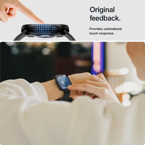 2 kpl näytönsuojakotelo Apple Watch Series 11/10 46mm, musta