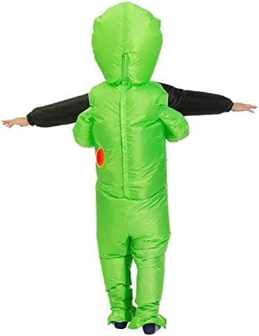 Oppusteligt Alien Kostume til Voksne