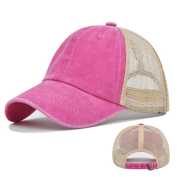 Enfärgad cap Peaked Cap Mesh Cap Solhatt Glänsande Cap Custom Logo Partihandel Cl7355Gray Adjustable