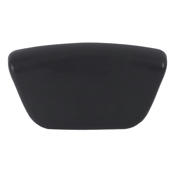 Badkudde - 4 Sugkoppar - Ergonomisk Hemma Spa Huvudstöd Black