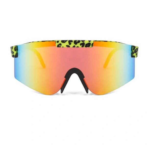 Polariserade Sportsolglasögon Unisex Röd / Gul 2-Pack